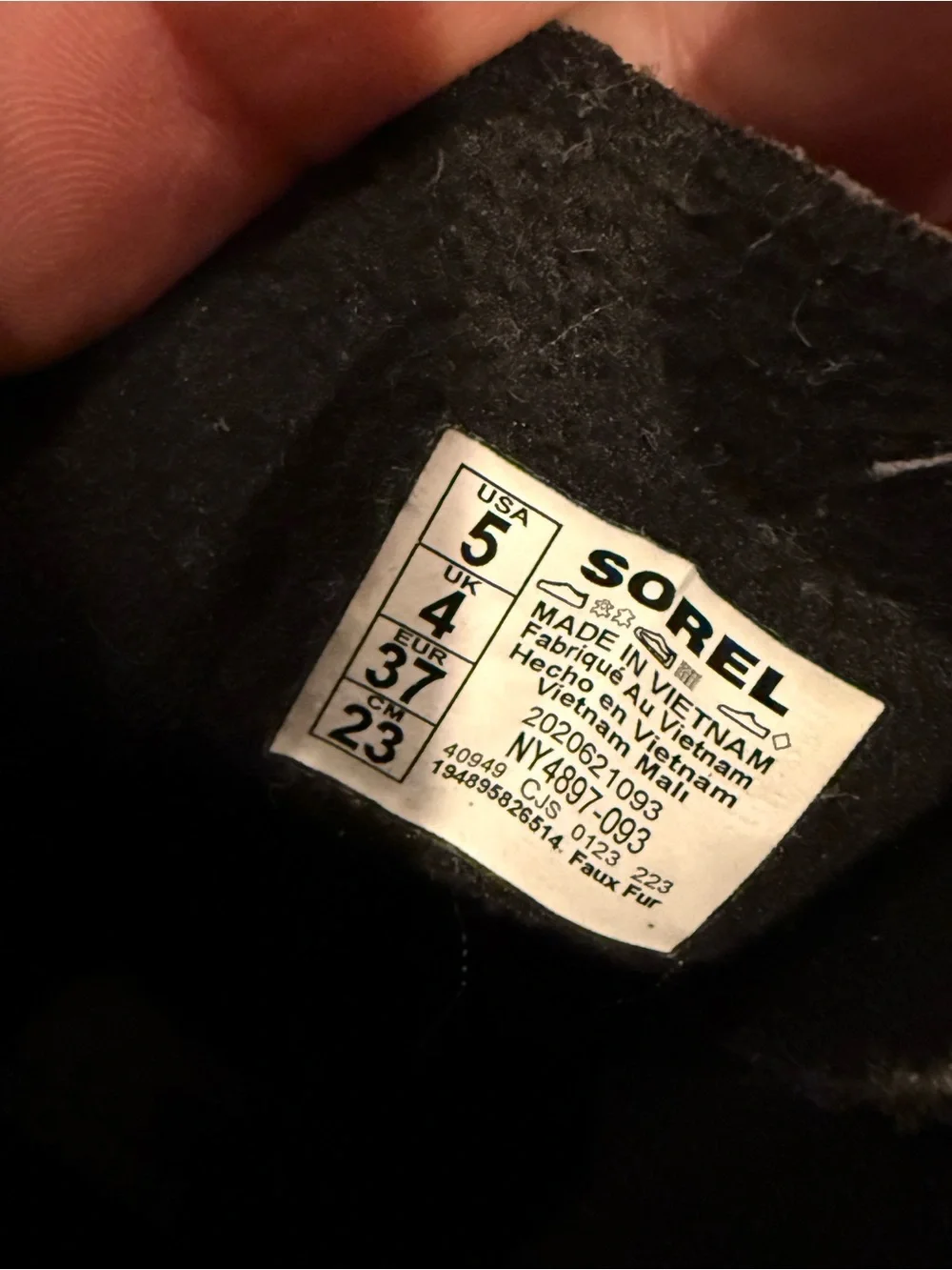 Sorel Kids Explorer Waterproof lace-up boots (size 5)